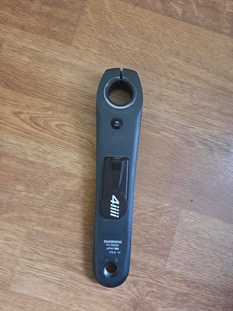 4iiii ultegra FC-R8000 powermeter left crank, Pédalier ou Pédales, Enlèvement ou Envoi, Shimano Ultegra, Comme neuf