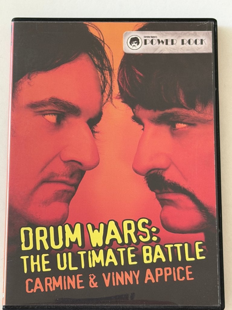 Drum Wars: The Ultimate Battle (Carmine & Vinny Appice) DVD, Alle leeftijden, Ophalen of Verzenden, Gebruikt, Muziek en Concerten