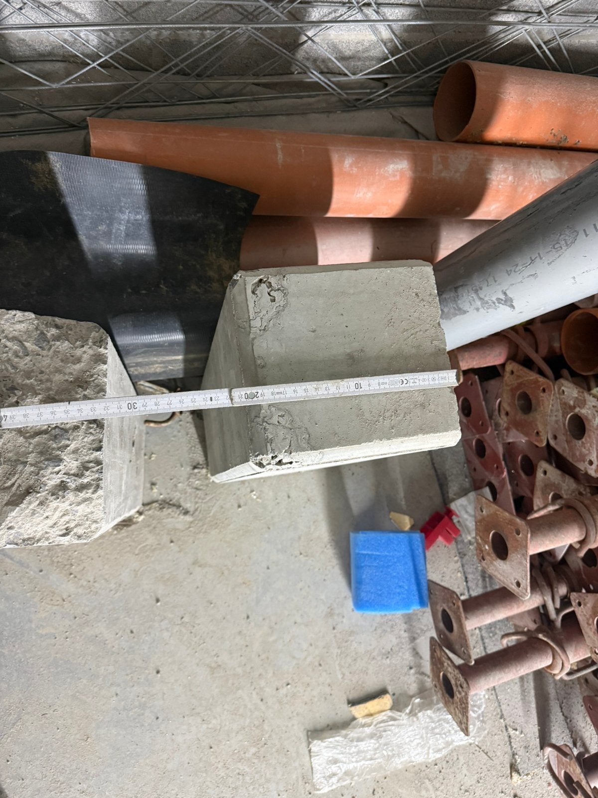 Asselet-beton, Ophalen, Zo goed als nieuw