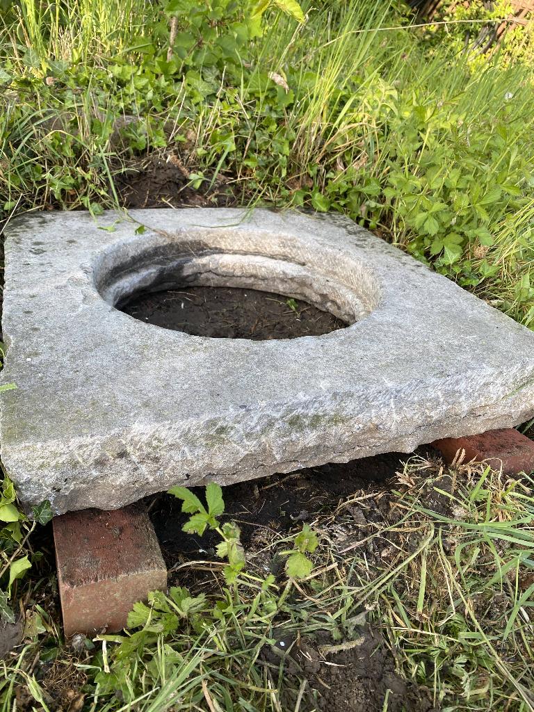 oud putdeksel in arduin, Ophalen