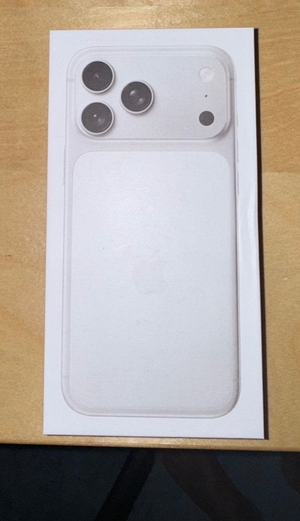 iPhone 17 Pro Max, Ophalen, 128 GB, Nieuw, 100 %