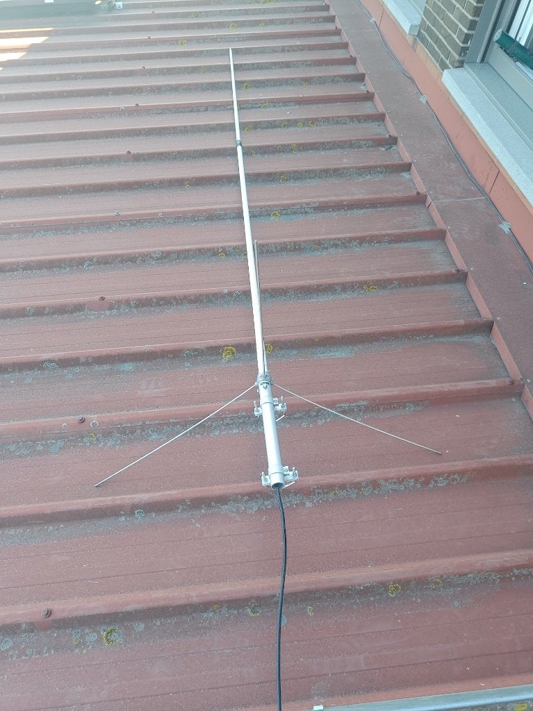 Dual Band antenna voor 2m en 70cm, Telecommunicatie, Antennes en Masten, Ophalen, Zo goed als nieuw, Antenne