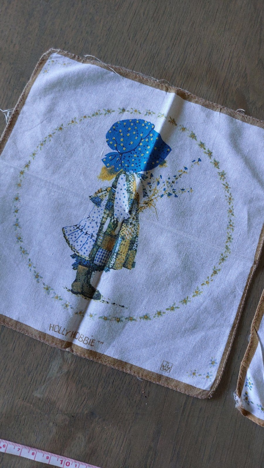 Ensemble de 2 mouchoirs Holly Hobbie, Enlèvement ou Envoi