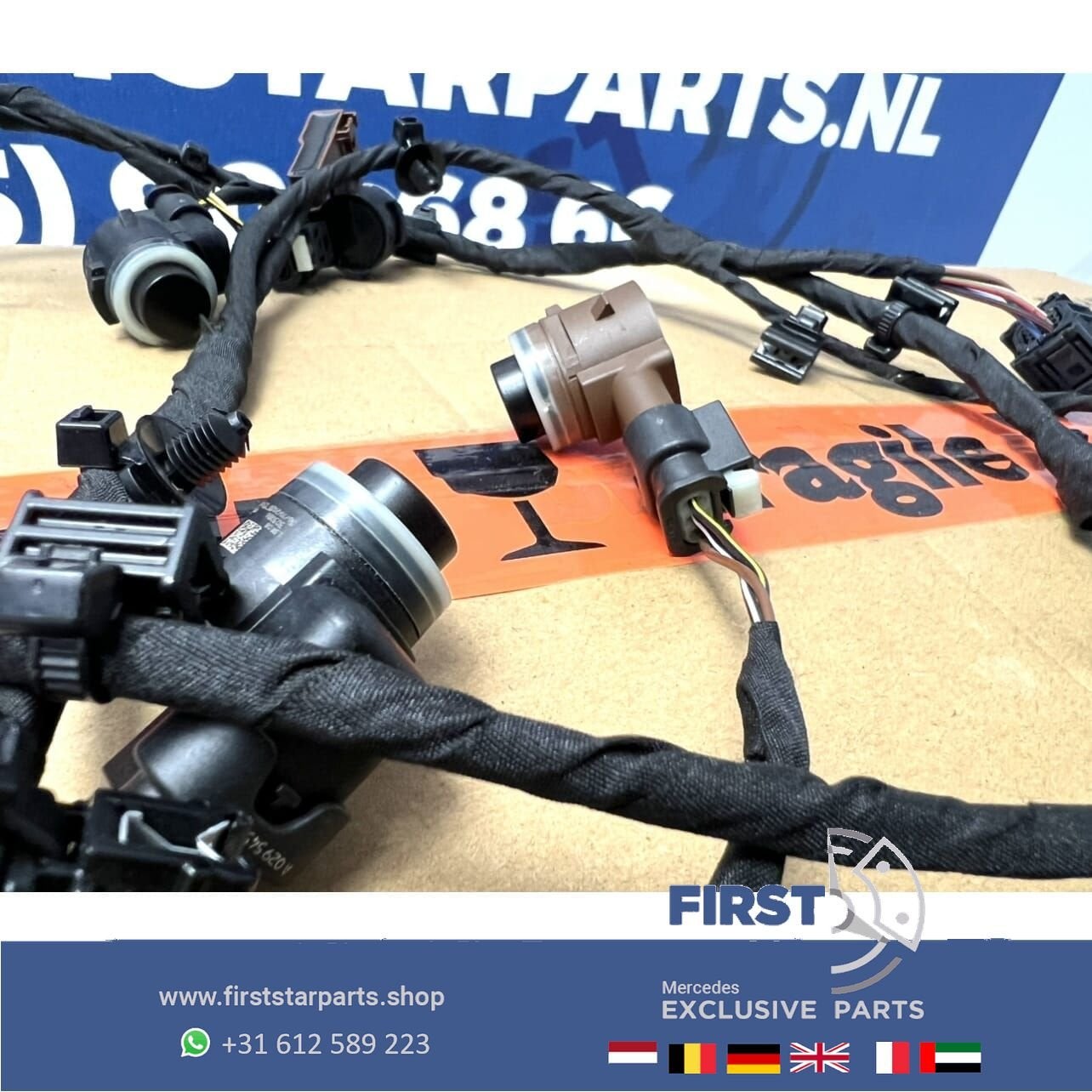 MERCEDES PDC KABEL + SENSOREN W176 W177 W246 W247 W204 W205, Gebruikt, -, Ophalen of Verzenden, -