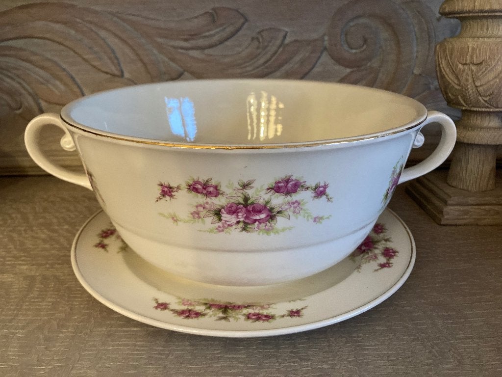Soepterrine van P. Regout, Enlèvement ou Envoi, Comme neuf, Porcelaine, Récipient(s)