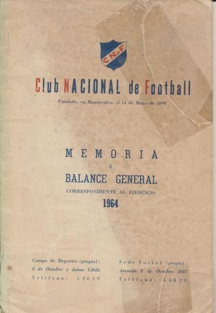 (sp63) Club Nacional de Football,, Verzenden, Gelezen