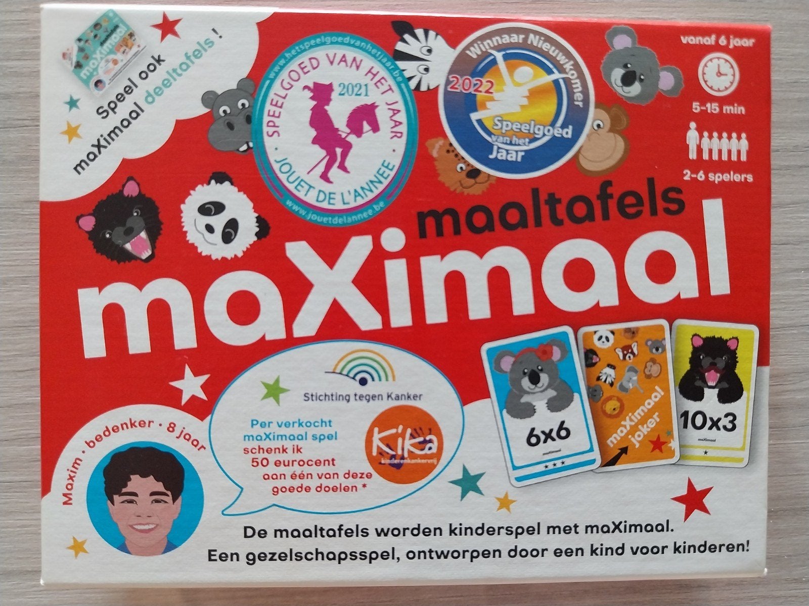 MaXimaal maaltafels + MaXimaal deeltafels, Ophalen, Nieuw