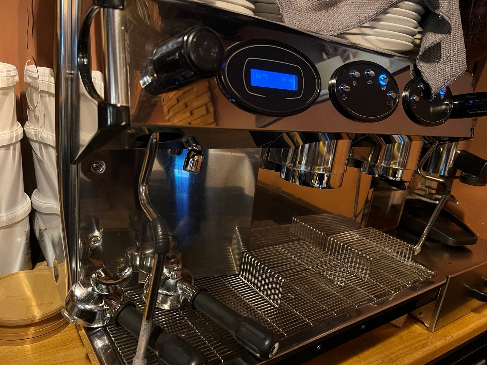 Koffiemachine, Electroménager, Enlèvement, Comme neuf, Moulin à café