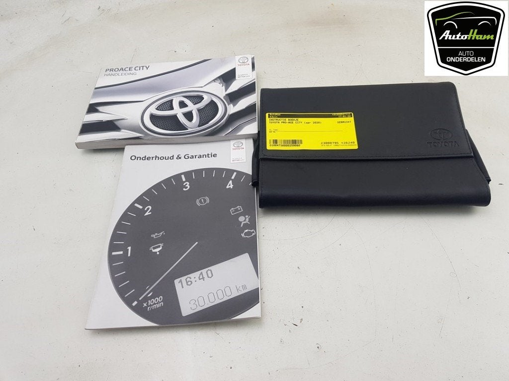 INSTRUKTIEBOEK Toyota ProAce City (NEDERLANDS), Auto-onderdelen, Gebruikt, Toyota