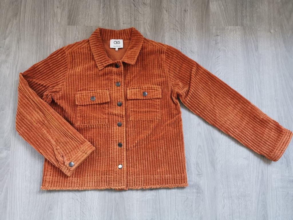Velours vest CKS - maat 16 jaar, Kinderen en Baby's, Kinderkleding | Maat 176, Meisje, Ophalen of Verzenden, Zo goed als nieuw