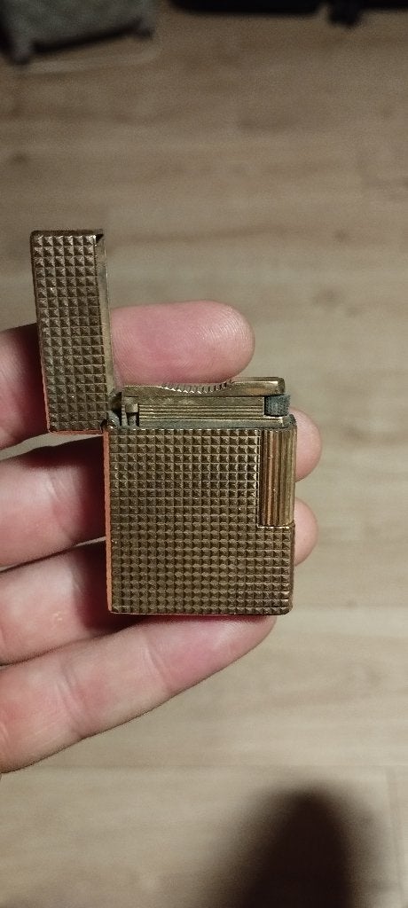 Briquet Dupont, Enlèvement, Utilisé, Briquet