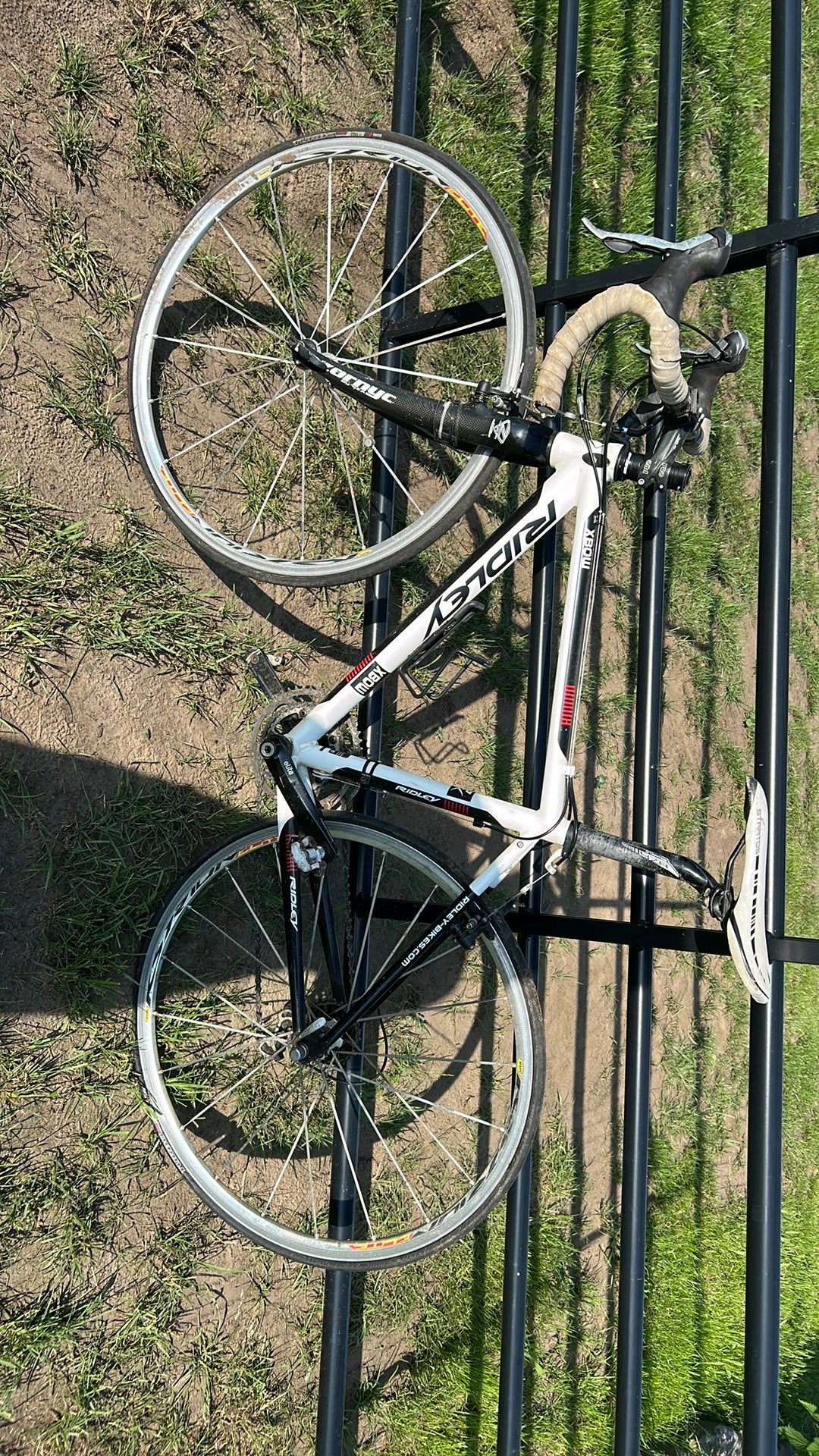 Koersfiets, Ophalen