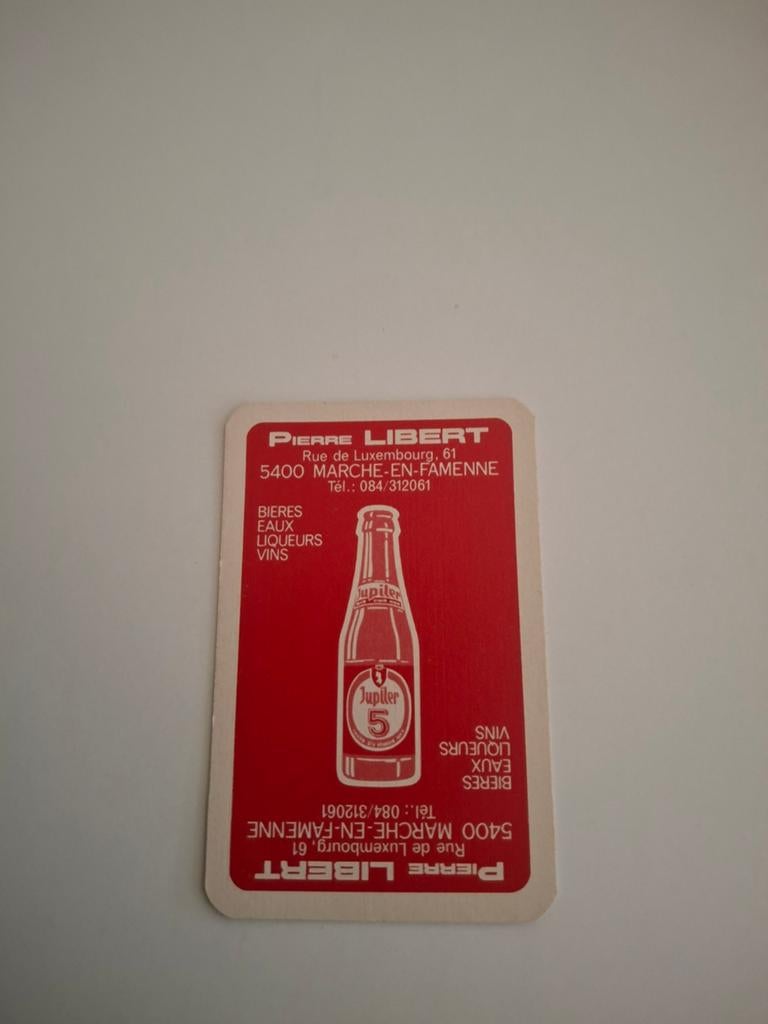 Oude speelkaart jupiler 5, Verzamelen, Ophalen of Verzenden