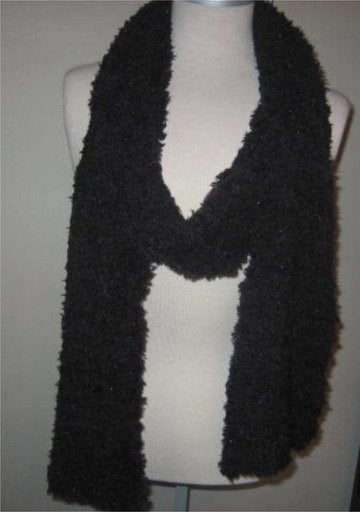 Écharpe en maille douce à paillettes, Enlèvement, Comme neuf, Écharpe