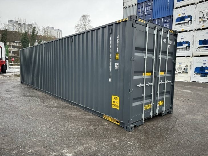 40ft HC dubbeldeurcontainer, Zakelijke goederen, Machines en Bouw | Overig, Ophalen of Verzenden