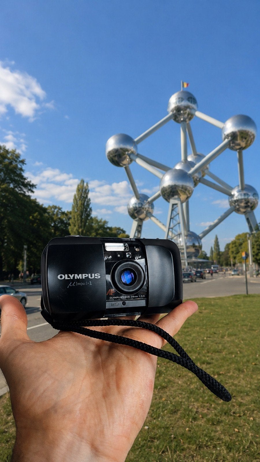 Olympus MJU 1 35mm 3.5 en parfait état !, TV, Hi-fi & Vidéo, Appareils photo analogiques, Enlèvement ou Envoi, Olympus