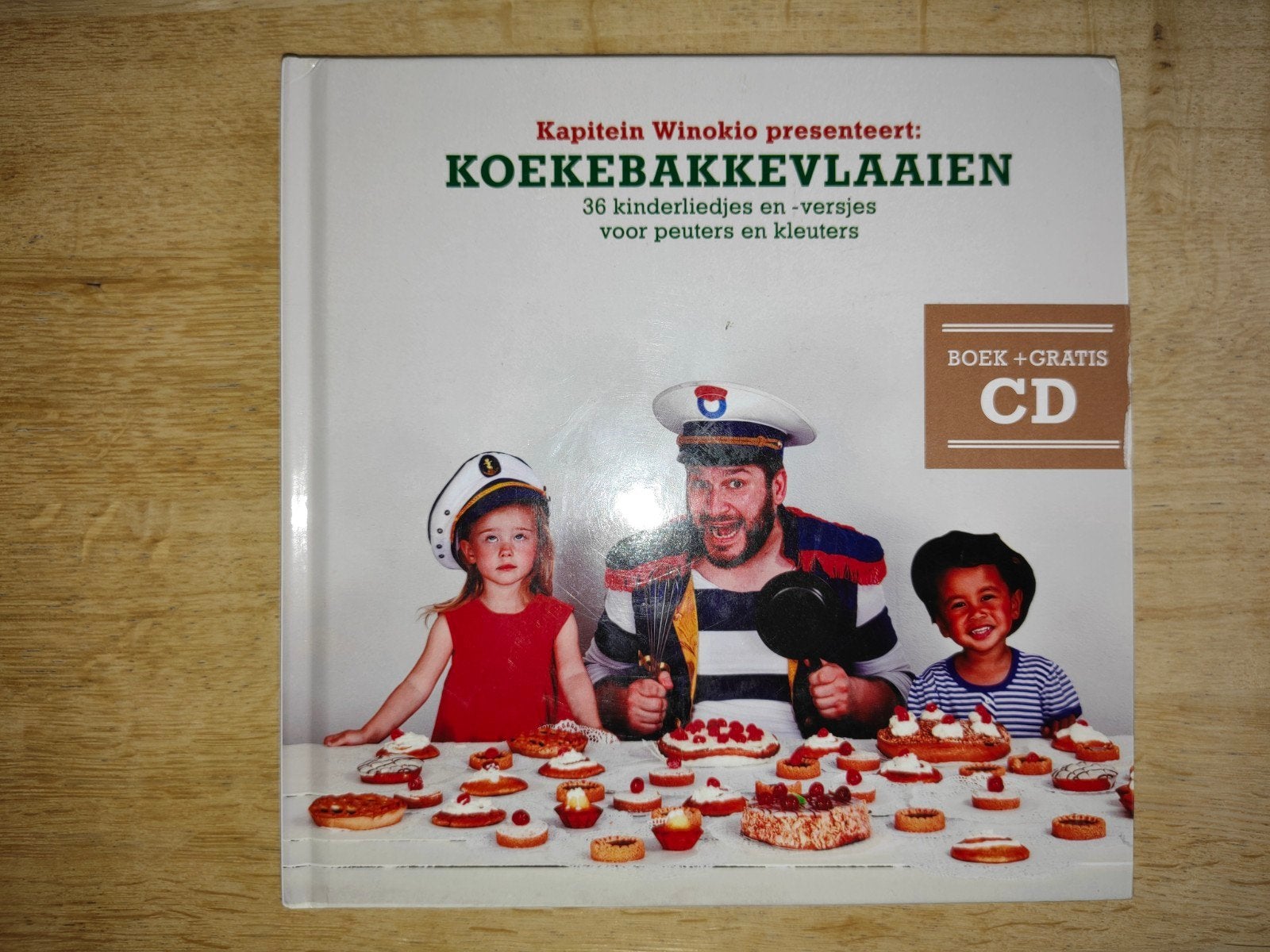 Kapitein Winokio - Koekebakkevlaaien - boek + cd, Ophalen