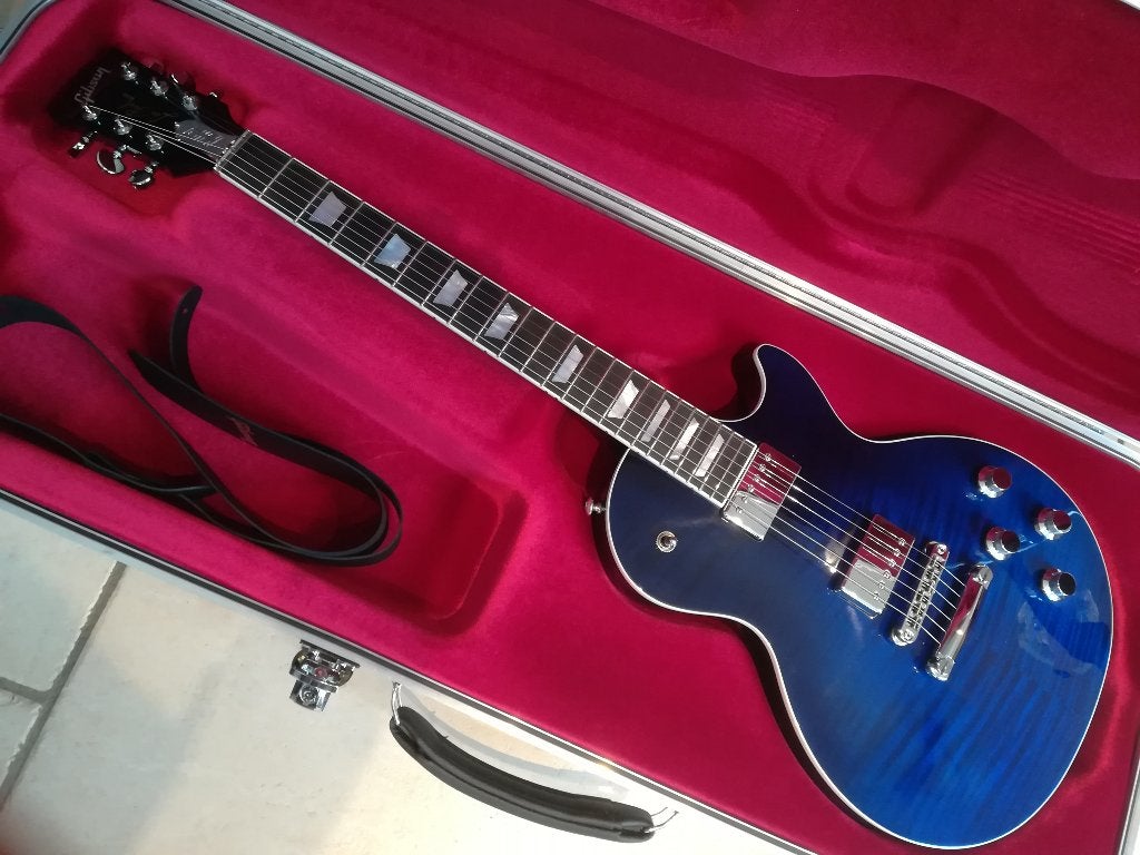 Gibson Les Paul Standard HP 2018 Cobalt Fade, Enlèvement, Comme neuf, Solid body, Gibson