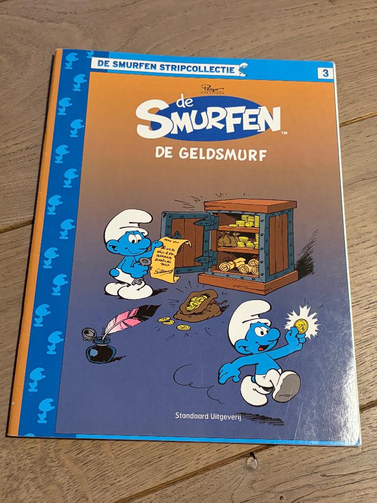 De Smurfen stripcollectie - 3 - De geldsmurf, Boeken, Stripverhalen, Eén stripboek, Ophalen of Verzenden, Gelezen, Peyo