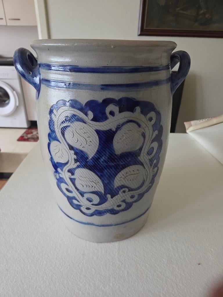 Tabouret en poterie Westerwald., Antiquités & Art, Enlèvement ou Envoi