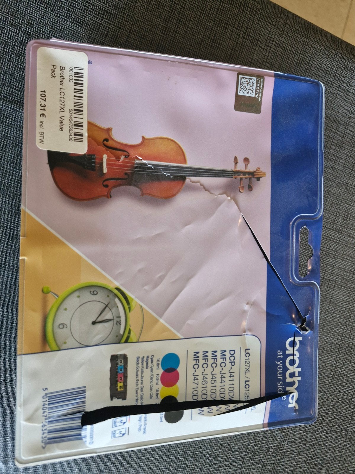 Brother LC127XLVALBP - Geel, Cyaan en 2 Magenta, Verzenden, Brother
