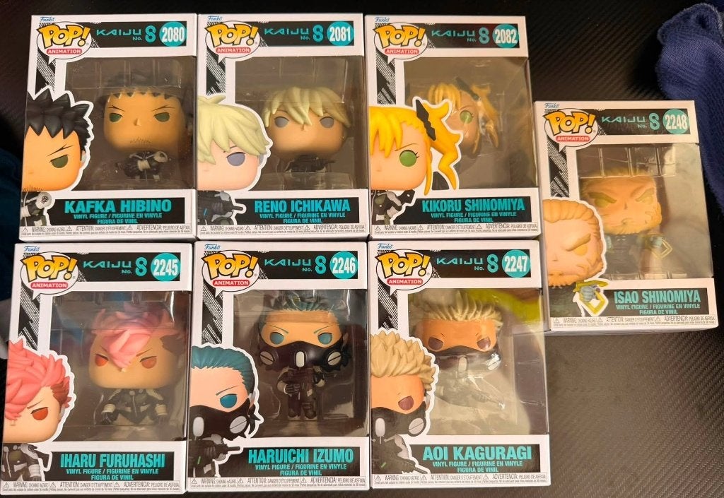 Lot funko pop Kaiju n8, Verzamelen, Ophalen of Verzenden, Nieuw