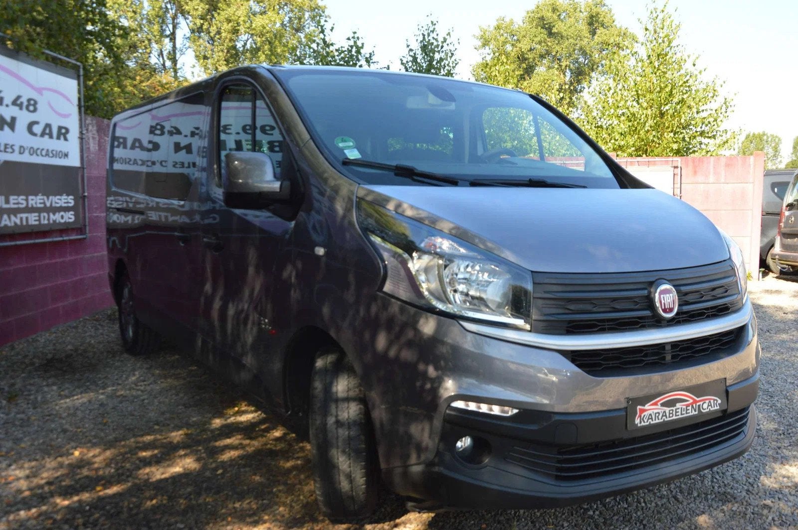 Fiat Talento 1.6Multijet Long 5PL NAV CAM CLIM 91.878KM, Autos, Argent ou Gris, Achat, Euro 6, Entreprise