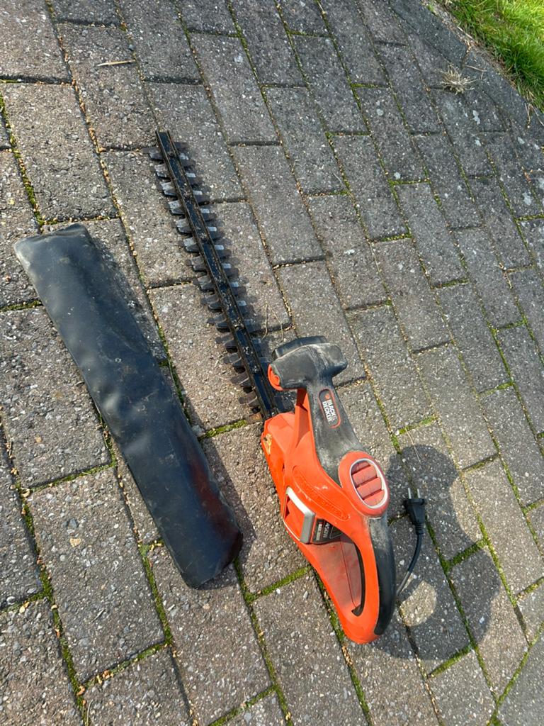 Haagschaar black & decker, Ophalen, Zo goed als nieuw