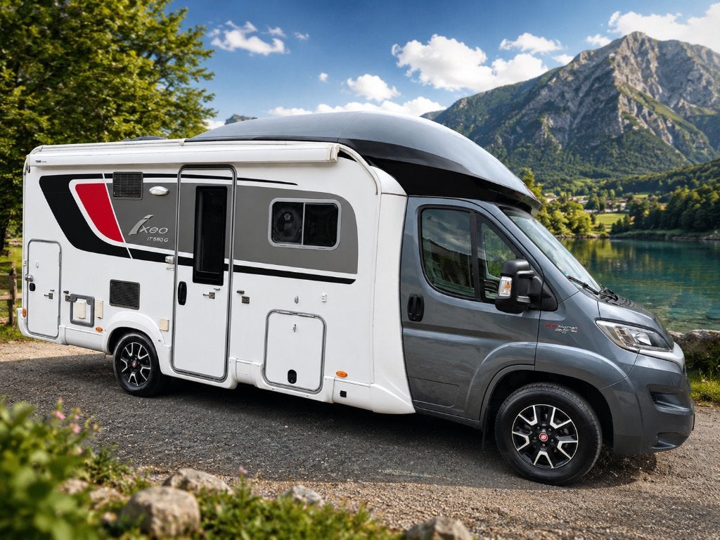 Bürstner Ixeo IT680 Automaat Bj 2017 Lux Leder Euro 6B, Caravans en Kamperen, Mobilhomes, Automaat, Airbags, Ringverwarming, Fiat
