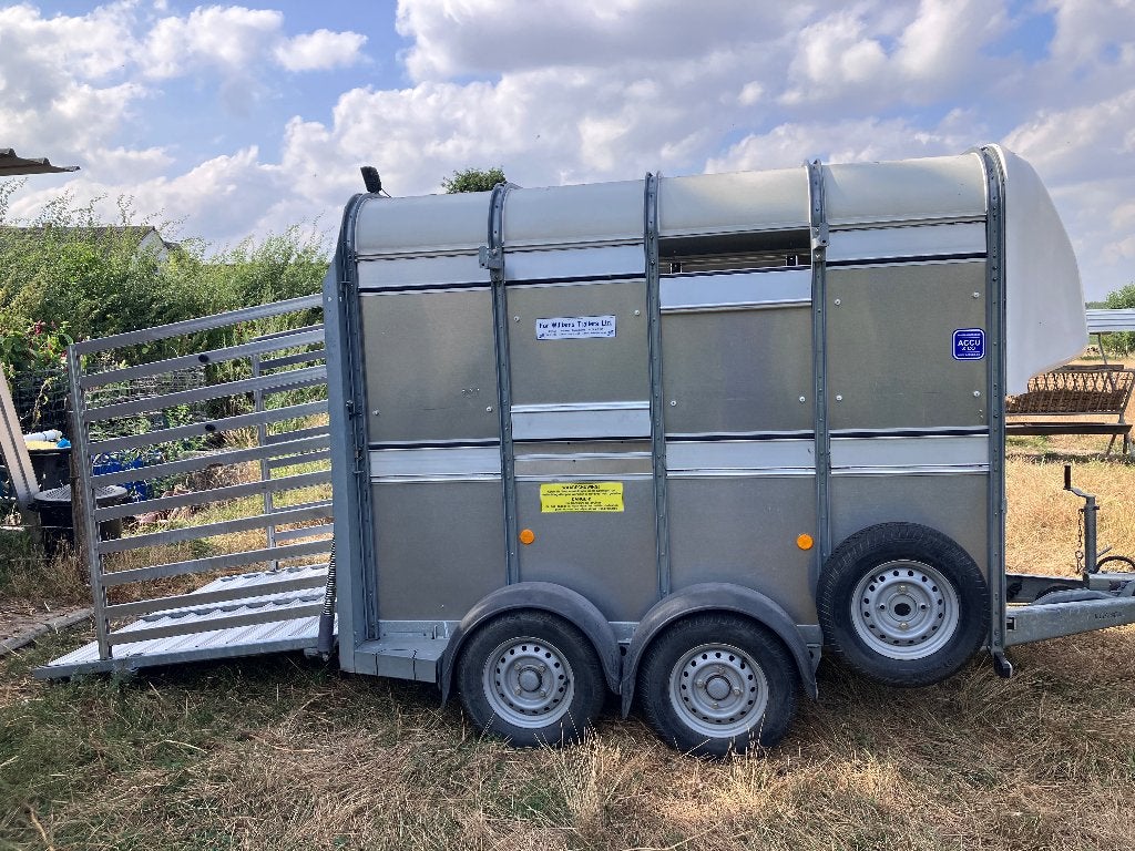 Ifor Williams veetrailer, schapen, kleinvee, vee., Auto diversen, Aanhangers en Bagagewagens, Ophalen, Zo goed als nieuw