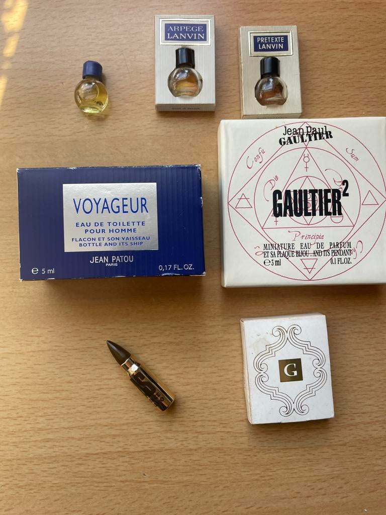 Lot de parfums miniatures, Enlèvement ou Envoi, Comme neuf