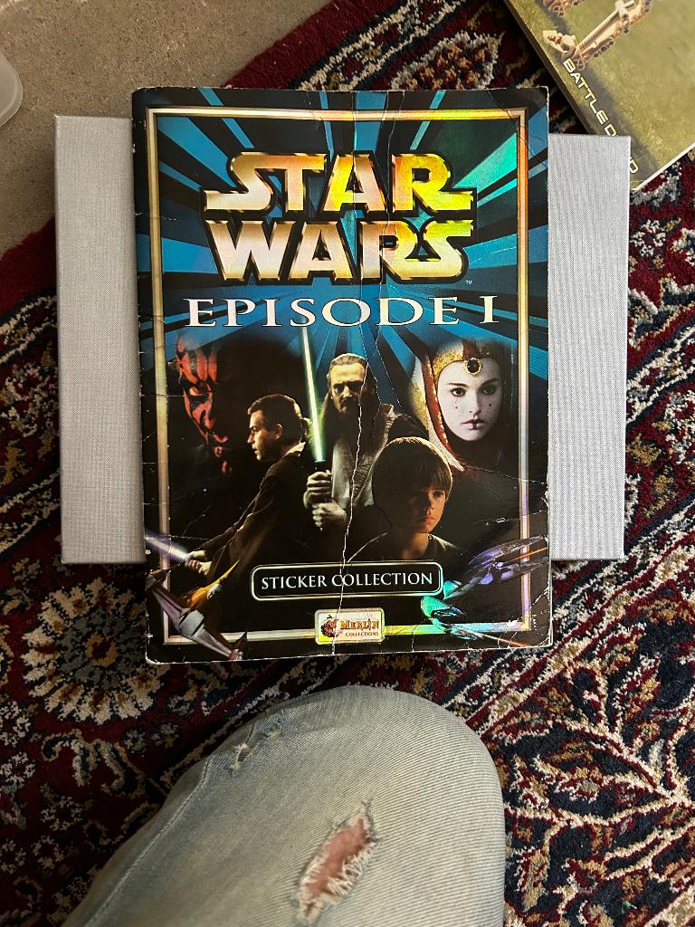 Star Wars Episode I: The Phantom Menace stickerboek, Enlèvement, Utilisé, Livre, Poster ou Affiche