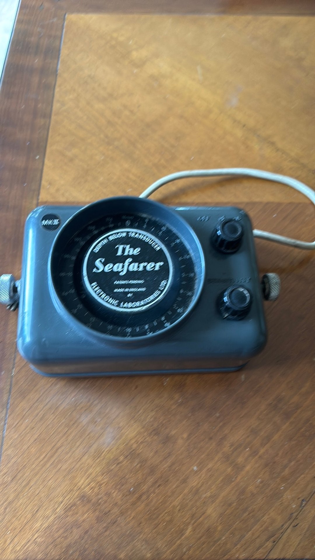 Dieptemeter  The Seafarer, Ophalen, Gebruikt