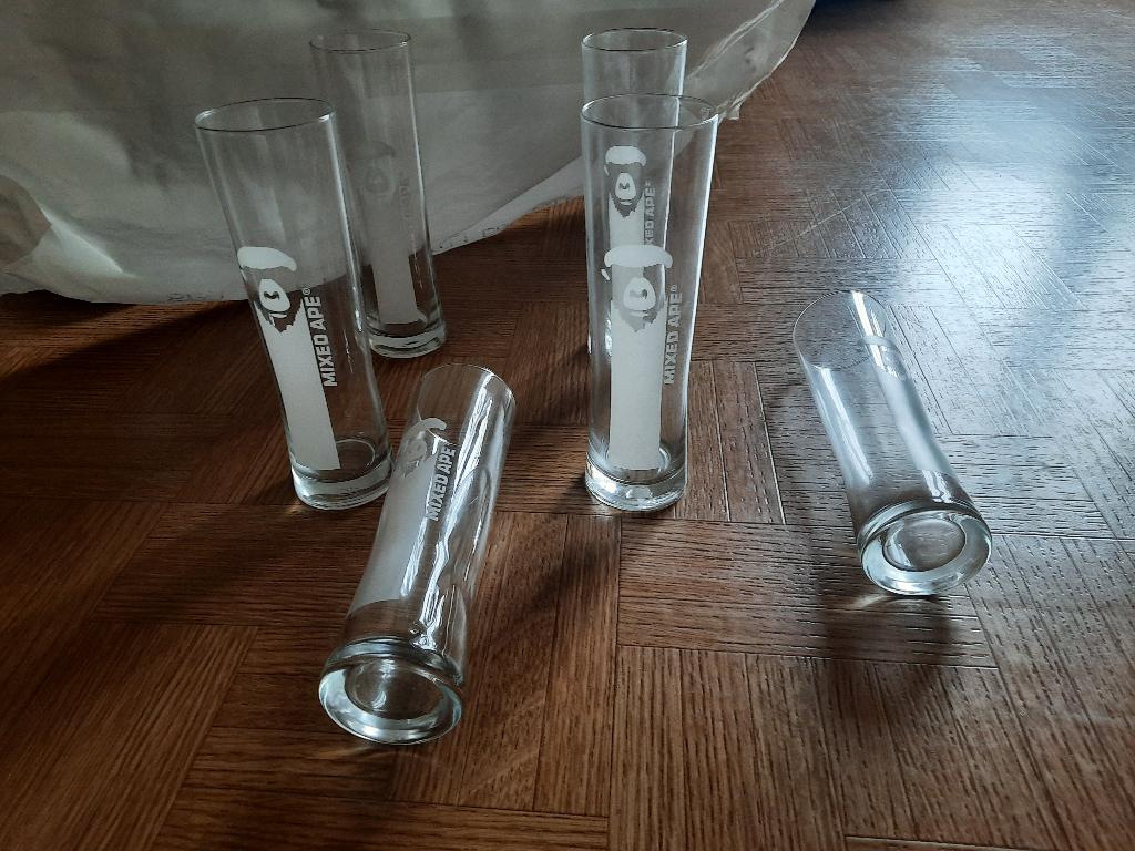 nieuw set hoge sierglazen voor aperitief, Enlèvement ou Envoi, Neuf