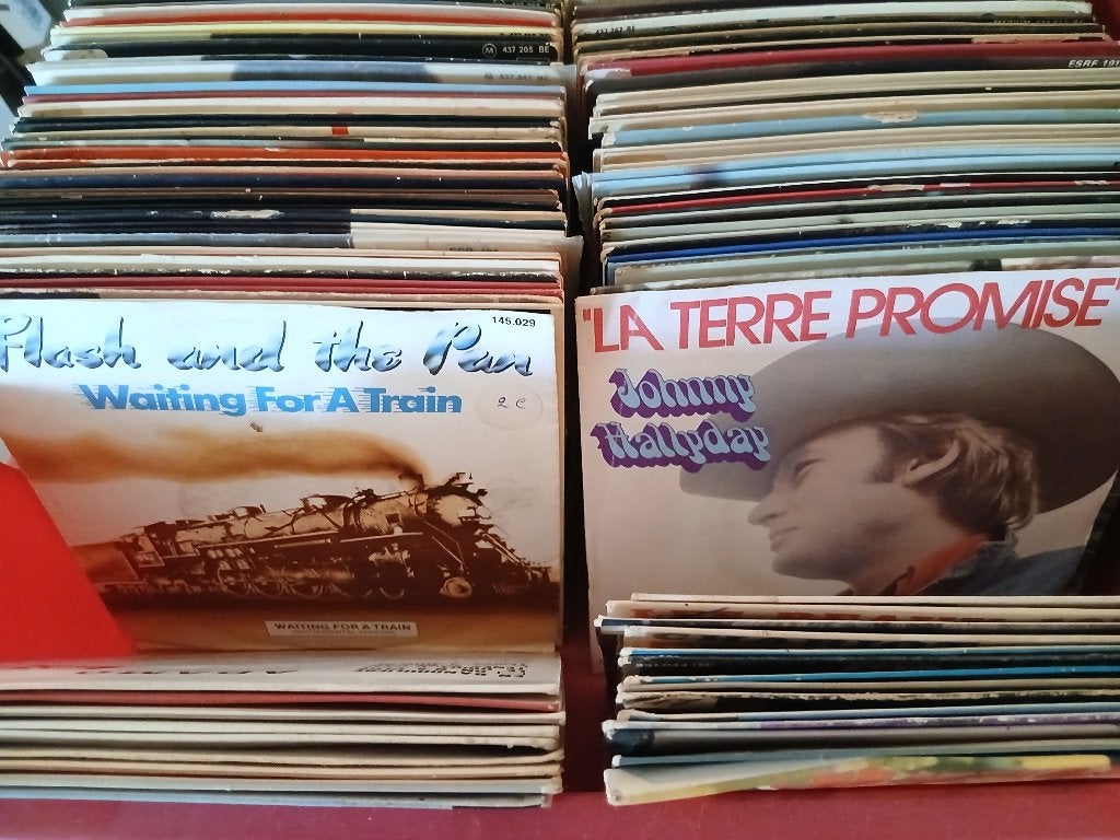 lot de 500 disques 45t, Enlèvement