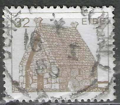 Ierland 1986 - Yvert 594 - Saint MacDara Kerk - 32 p. (ST), Verzenden, Gestempeld