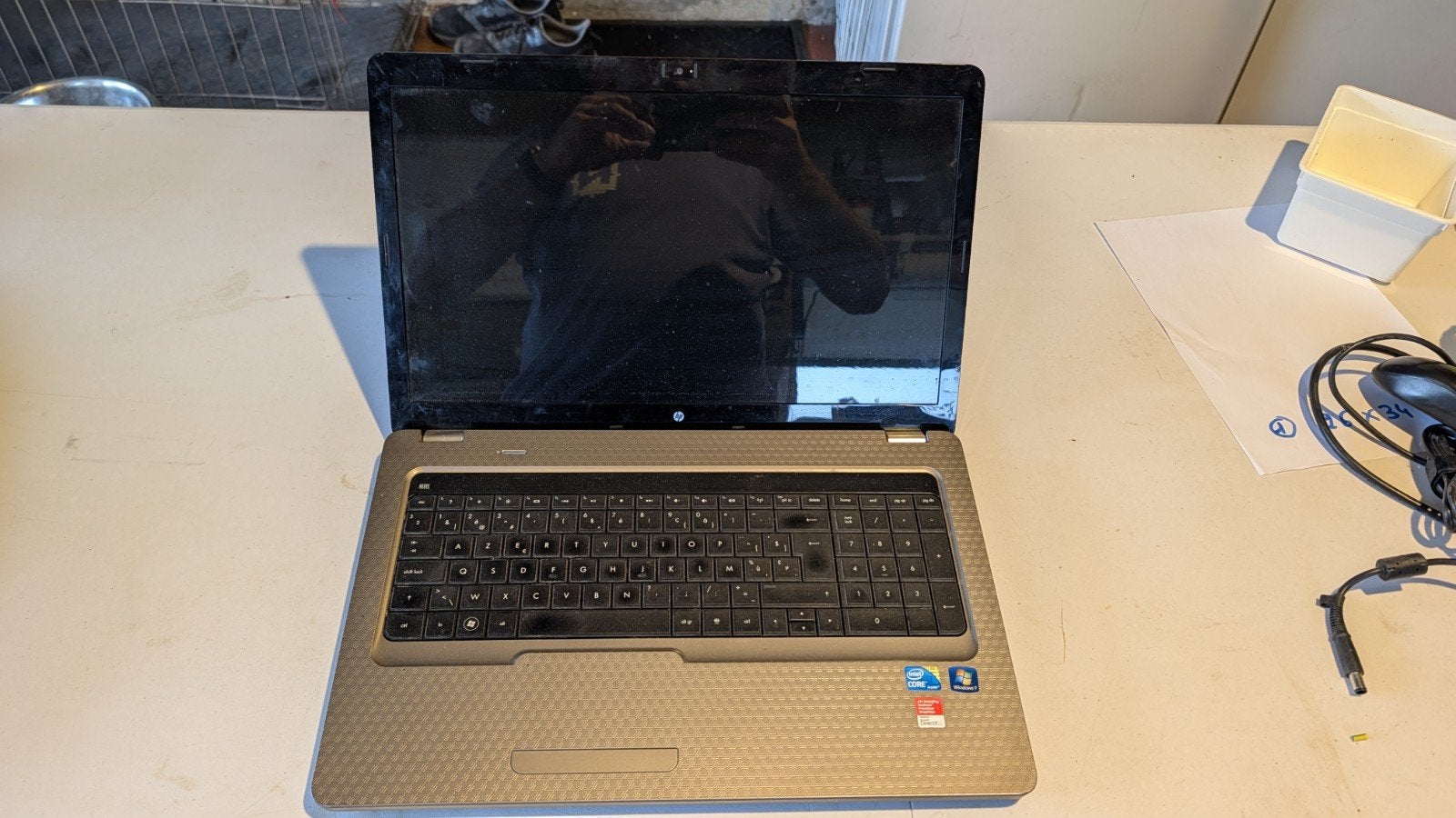 laptop Hp, Hp, HDD, 17 pouces ou plus, Moins de 4 GB