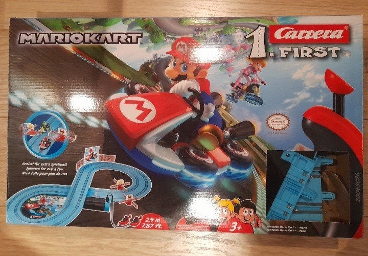 Circuit Mario Kart avec 2 voitures, Électrique, Carrera, Enlèvement, Circuit
