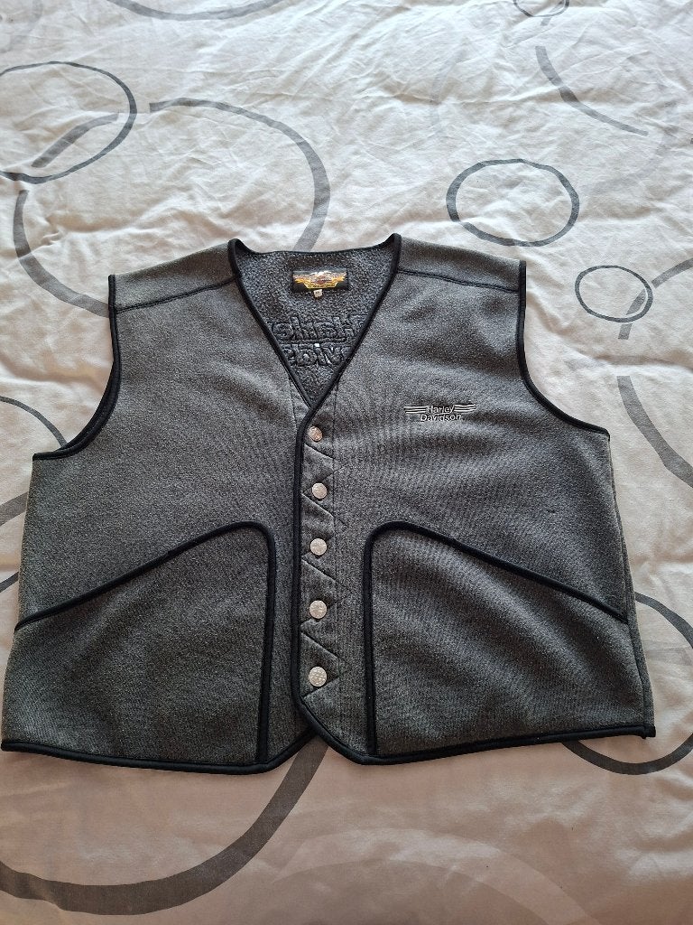 Gilet Harley Davidson - size: Medium, Ophalen of Verzenden, Zo goed als nieuw, Maat 48/50 (M), Harley davidson