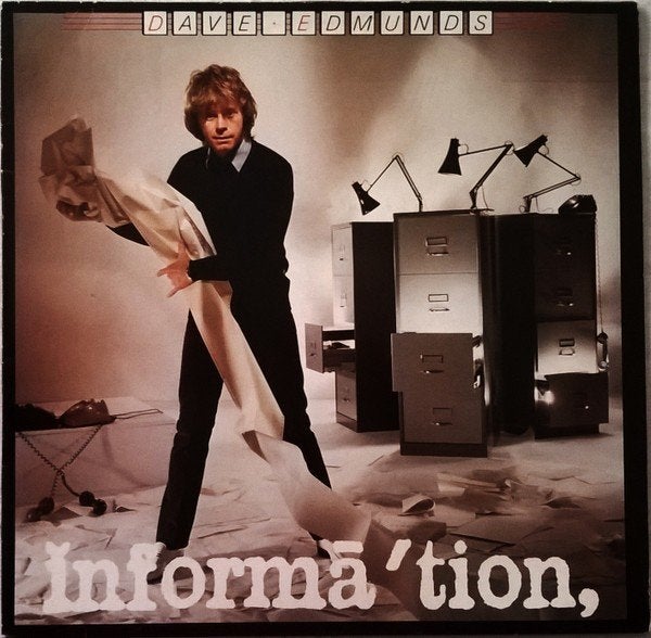 DAVE EDMONDS INFORMA'TION,, LP, Zo goed als nieuw, 12 inch, Poprock