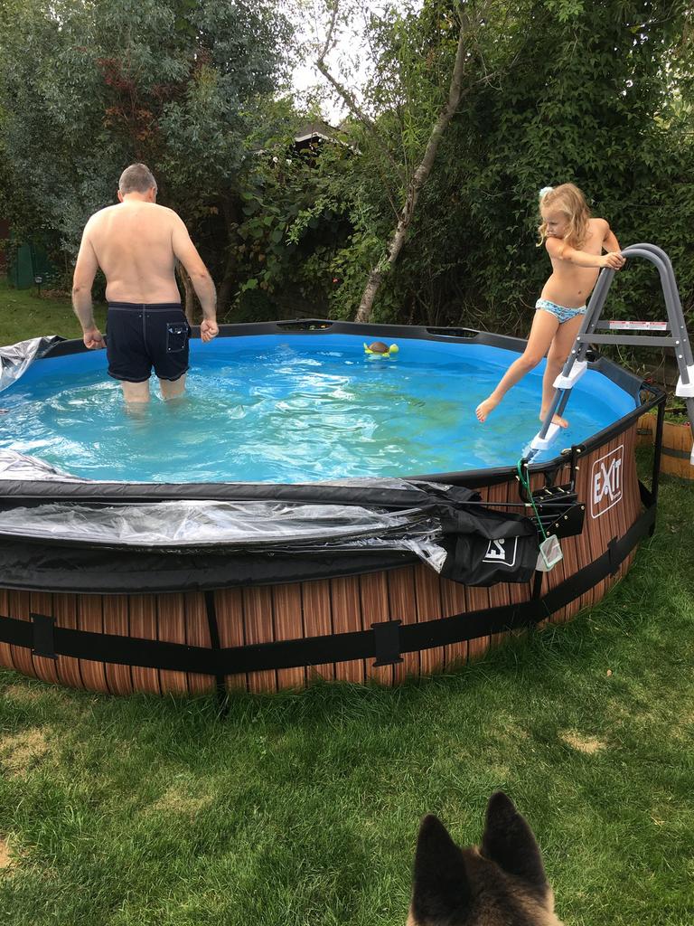 Rond zwembad met overkapping, Tuin en Terras, Zwembaden, Ophalen, Rond, Info, Opzetzwembad