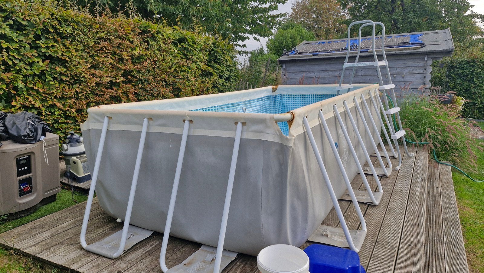 piscine intex 4m X 2m sans pompe, Enlèvement