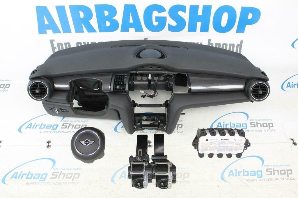 Airbag kit Tableau de bord avec carbon Mini Cooper F55 F56, Enlèvement ou Envoi, Utilisé