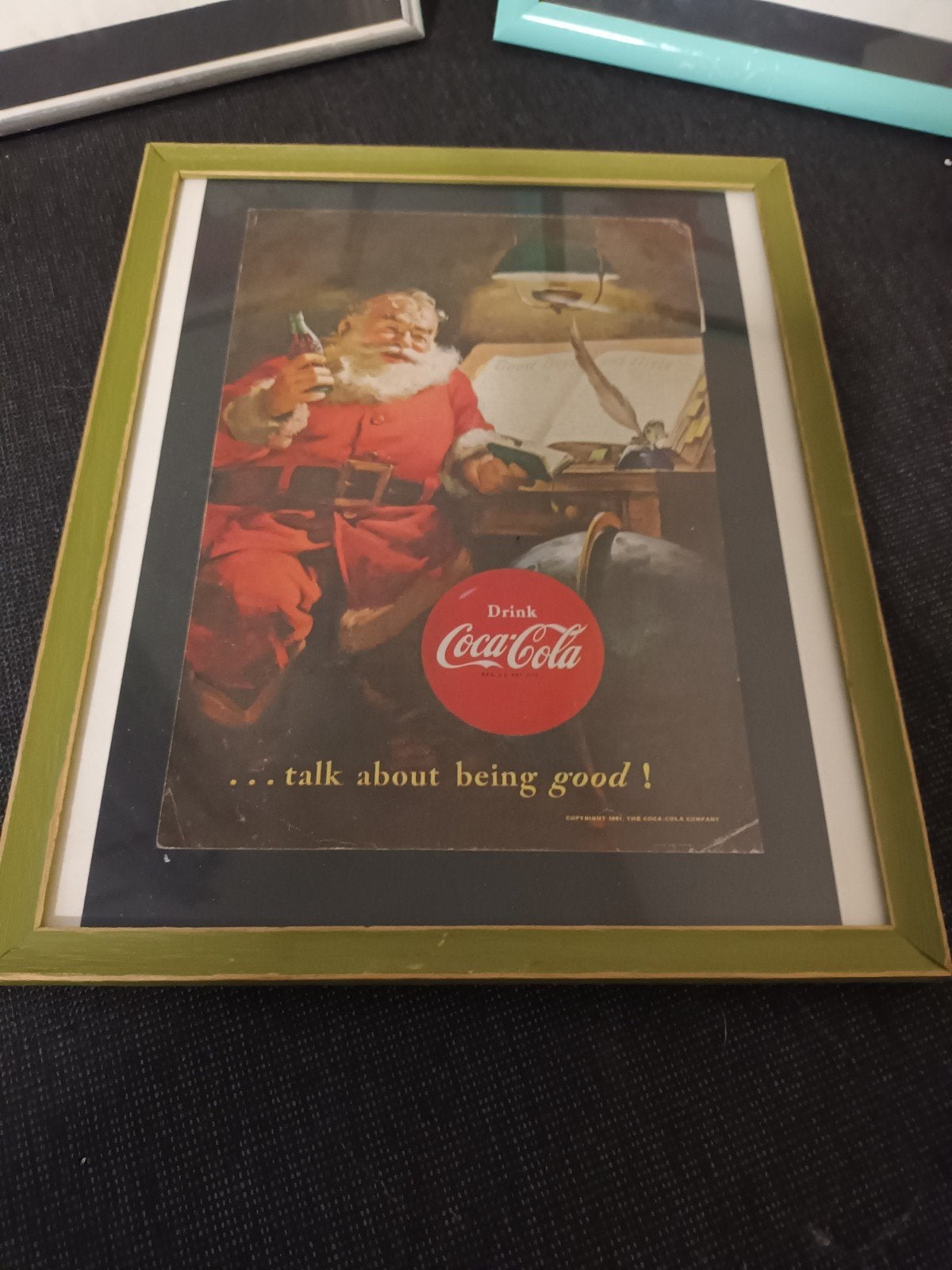 3 Originele Vintage Coca-Cola Christmas Reclames (Jaren '50), Verzamelen, Ophalen of Verzenden, ###, ###, ###