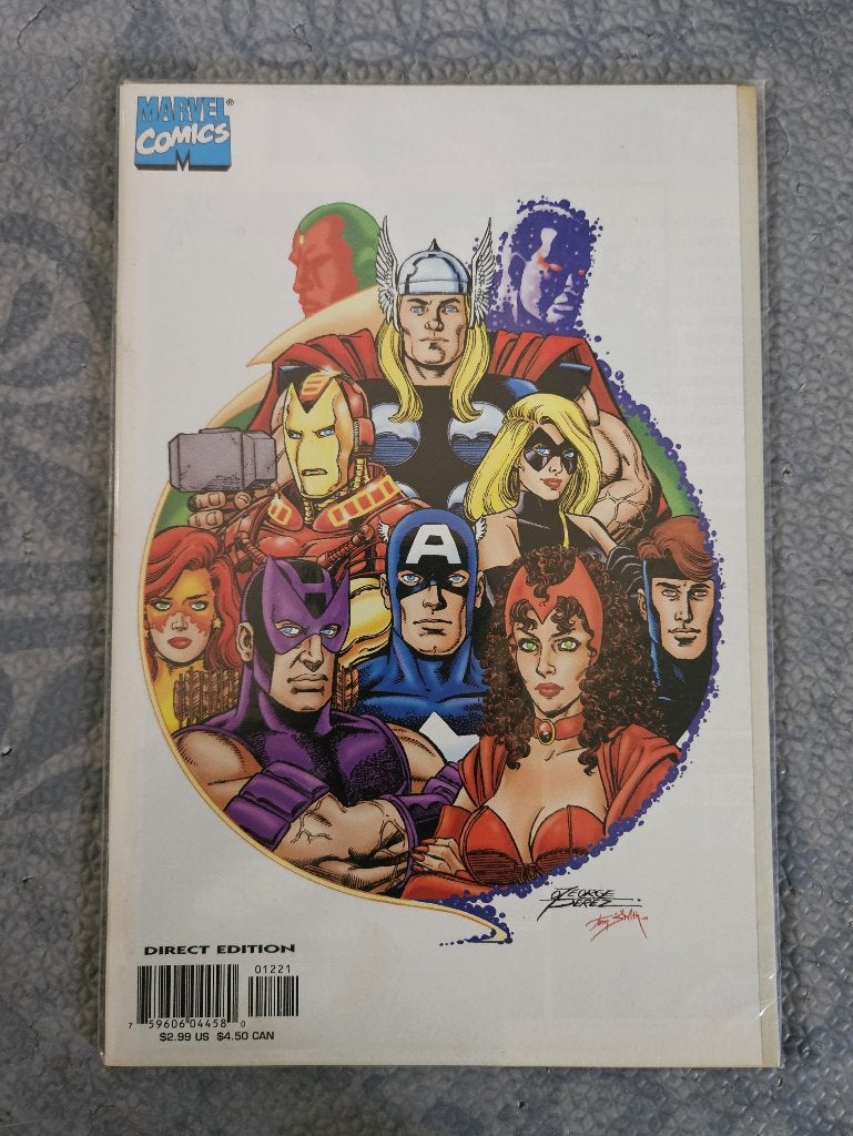 the Avengers (vol.3) #12 Head-shot variant cover (1999), Amerika, Ophalen of Verzenden, Gelezen, Eén comic