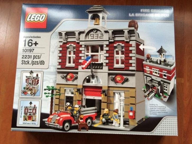 LEGO 10197 fire brigade, Kinderen en Baby's, Lego, Nieuw, Ophalen of Verzenden, Compleet