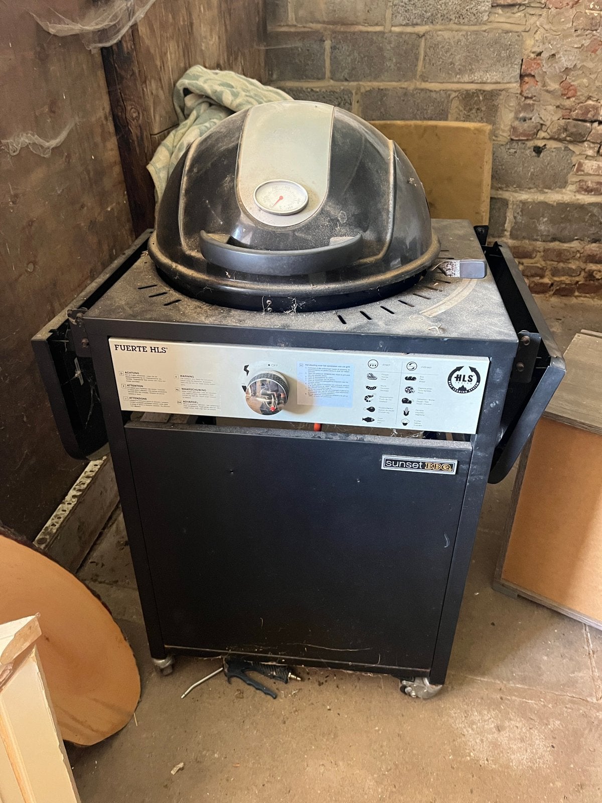 Gasbarbecue, Ophalen of Verzenden, Zo goed als nieuw