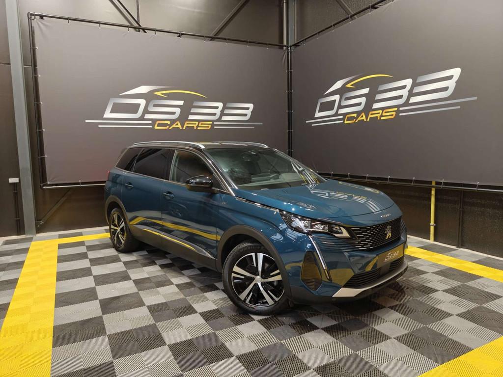 Peugeot 5008 5008 1.5D GT 7-zit/Massage/LED/Keyless/360/Dode, Gebruikt, Zwart, Blauw, 7 zetels