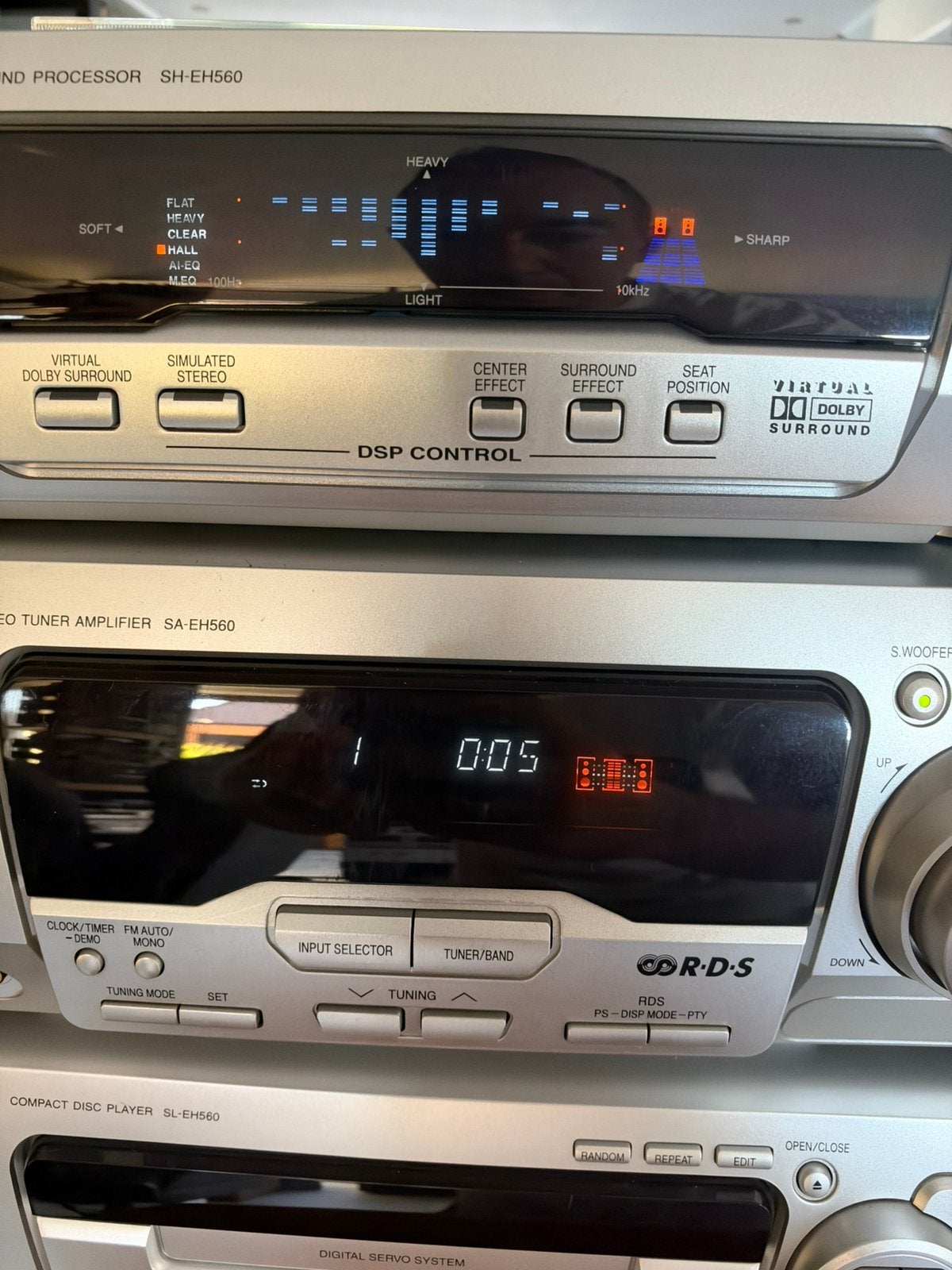 Technics SC-EH760 Hifi-set met speakers en afstandsbediening, Autres marques, Utilisé, Composants en vrac, Haut-parleurs