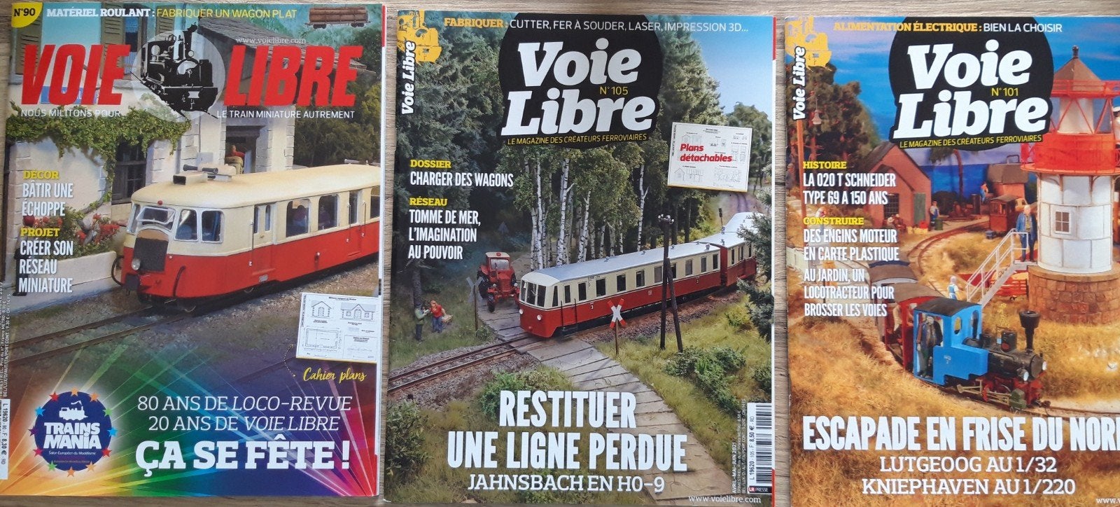 Voie Libre magazines, Hobby en Vrije tijd, Modeltreinen | H0, Ophalen of Verzenden
